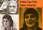 A'dan Z'ye Türk Kadın Yazarlar Listesi